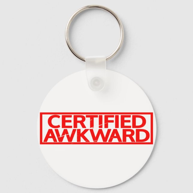Chaveiro Carimbo de navegação certificado (Frente)