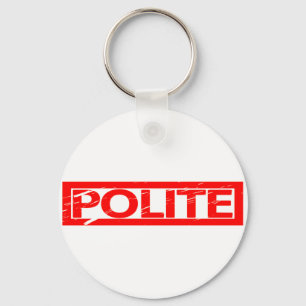 Chaveiro Carimbo de Polite