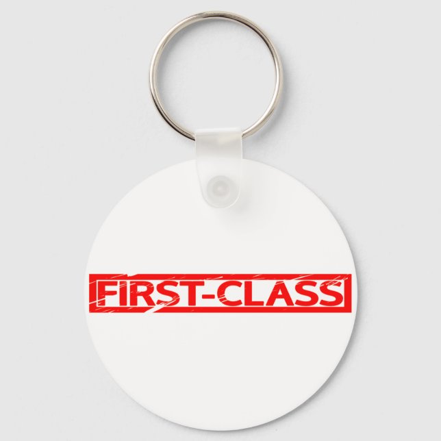Chaveiro Carimbo de primeira classe (Frente)