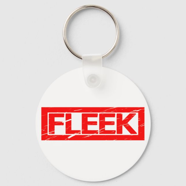 Chaveiro Carimbo do Fleek (Frente)