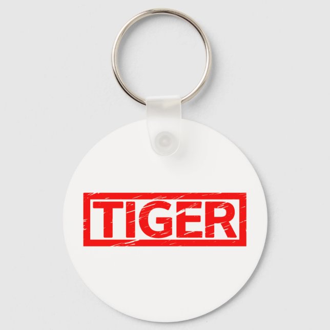 Chaveiro Carimbo do Tigre (Frente)