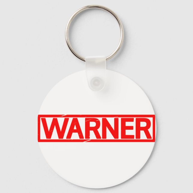 Chaveiro Carimbo do Warner (Frente)