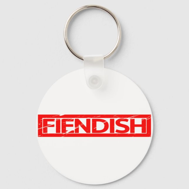 Chaveiro Carimbo Fiendish (Frente)