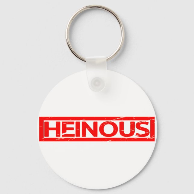Chaveiro Carimbo Heinous (Frente)