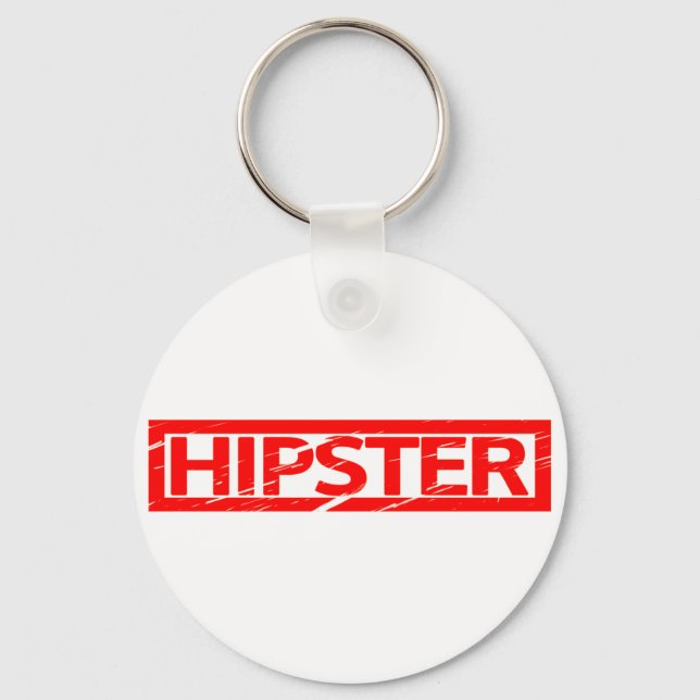 Chaveiro Carimbo hipster (Frente)