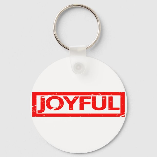 Chaveiro Carimbo Joyful (Frente)