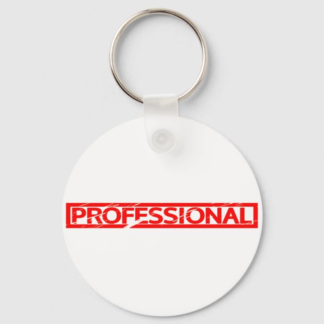 Chaveiro Carimbo Profissional (Frente)