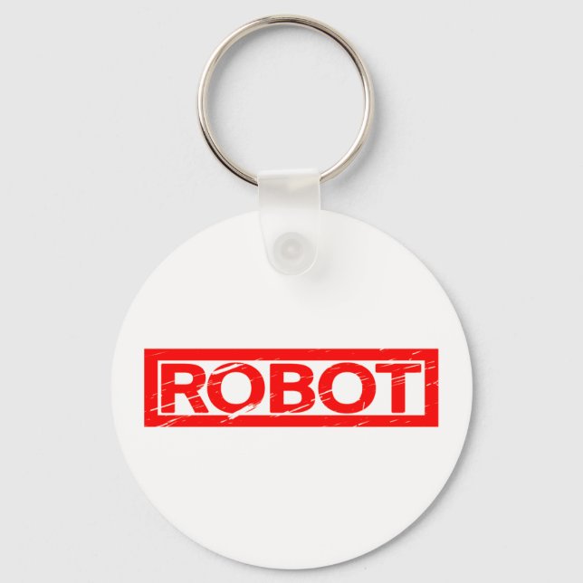 Chaveiro Carimbo Robot (Frente)