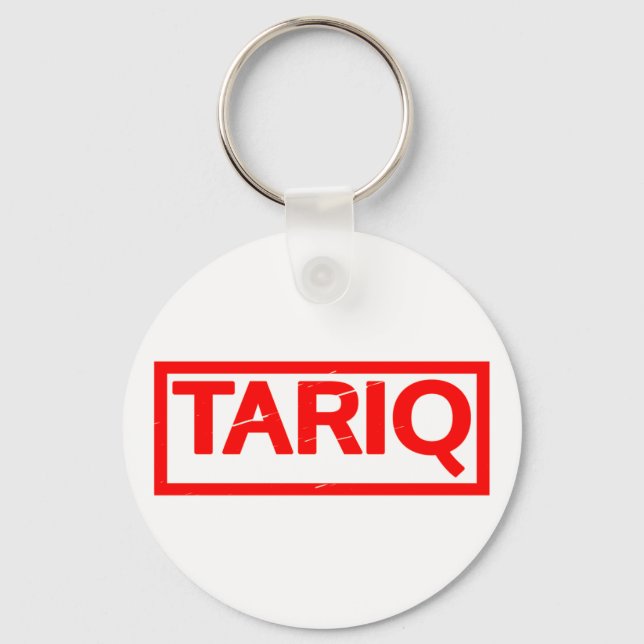 Chaveiro Carimbo Tariq (Frente)
