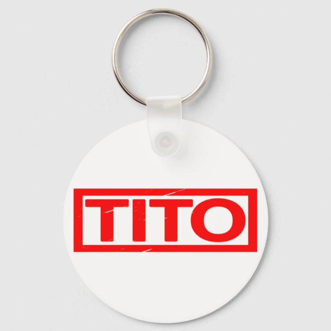 Chaveiro Carimbo Tito (Frente)