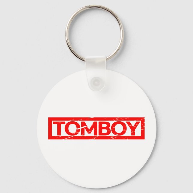 Chaveiro Carimbo Tomboy (Frente)