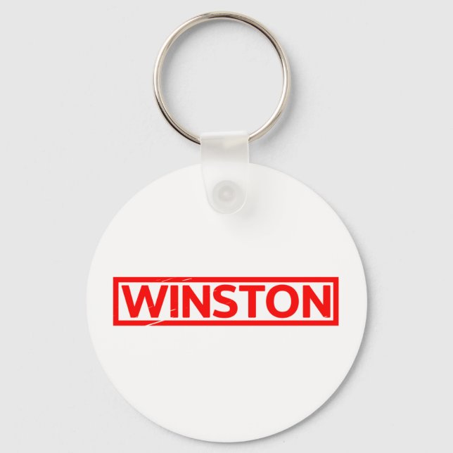 Chaveiro Carimbo Winston (Frente)