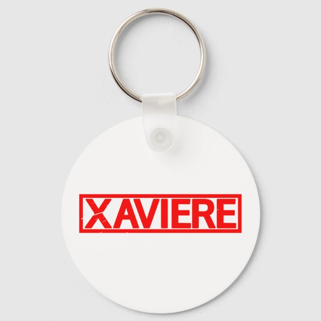 Chaveiro Carimbo Xaviere (Frente)