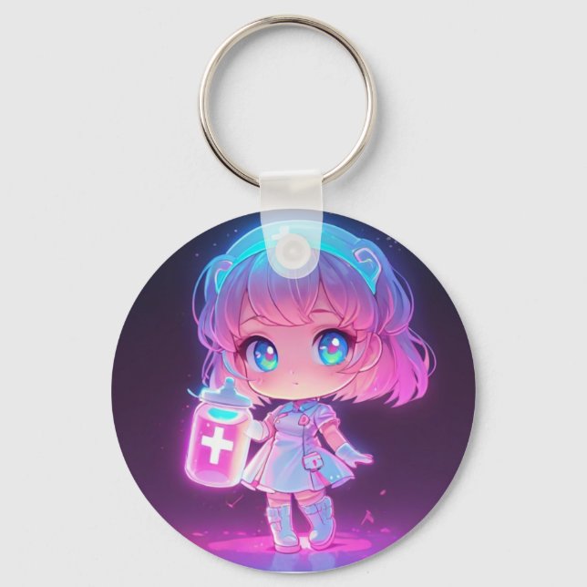 Chaveiro Caring Hands, Healing Hearts (Verso)