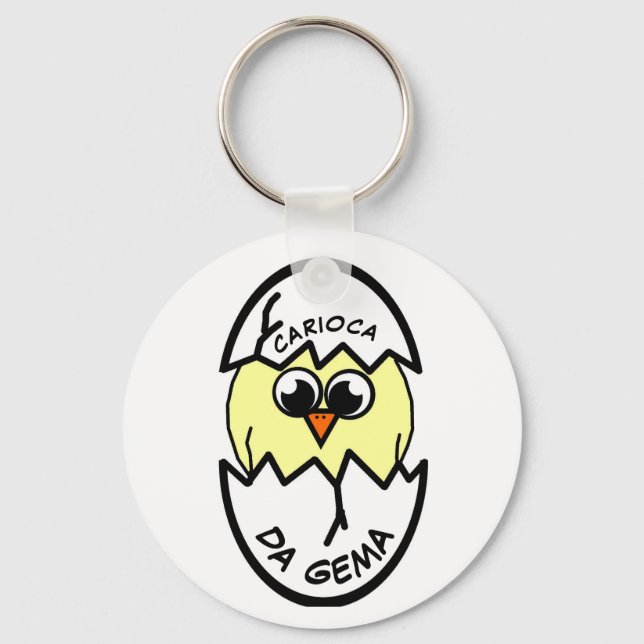Chaveiro Carioca da Gema (Frente)