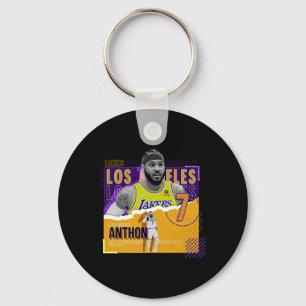 Chaveiro Carmelo-anthony -basquete-pôster-de-papel-lakers A