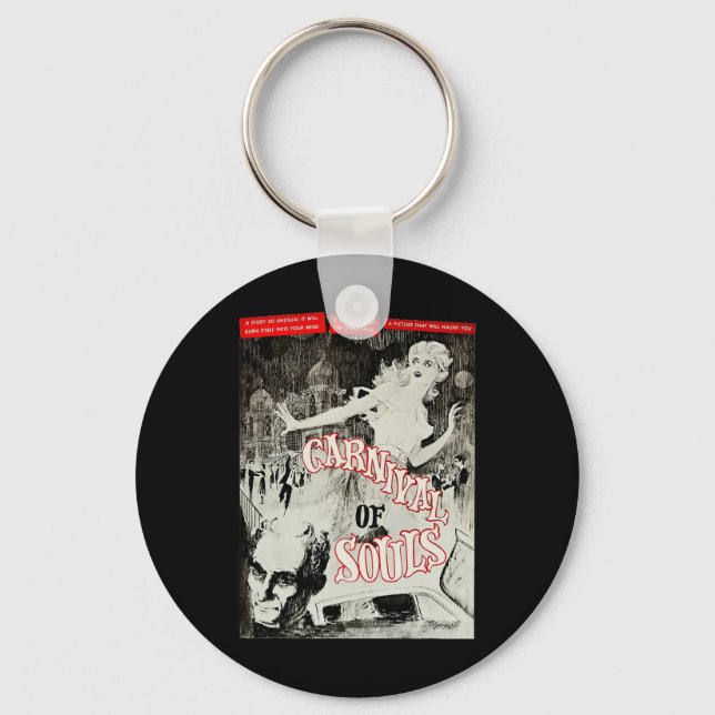 Chaveiro Carnaval de Poster Halloween Monstro das Almas (Frente)