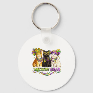 Chaveiro Carnaval Para Amantes de Gatos, Divertido, Camiset