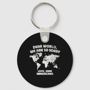 Chaveiro Caro Mundo Lamentamos Desculpar Estado Sentido