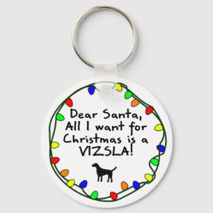 Chaveiro Caro Papai noel Vizsla