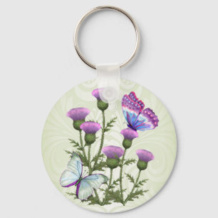 Chaveiro Caroços e Borboletas