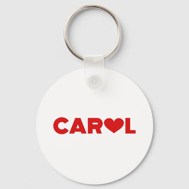 Chaveiro Carol Love (Frente)