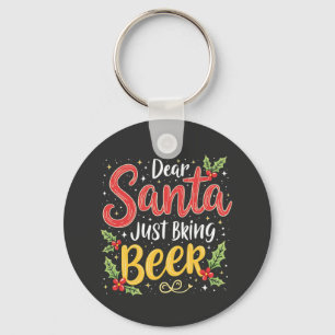 Chaveiro Caros Papais noeis, Tragam A Cláusula Beer Santa