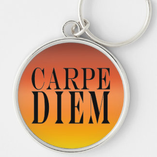 Chaveiro Carpe Diem apreende a felicidade Latin das