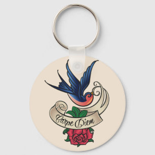 Chaveiro Carpe Diem Bluebird Tattoo