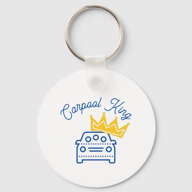 Chaveiro Carpool King Key Chain (Frente)