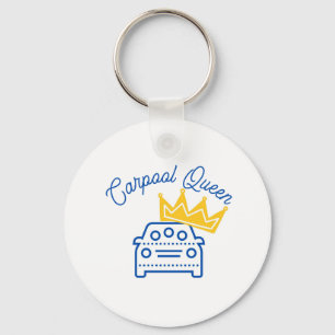 Chaveiro Carpool Queen Key chain