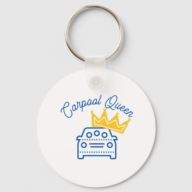 Chaveiro Carpool Queen Key chain (Frente)