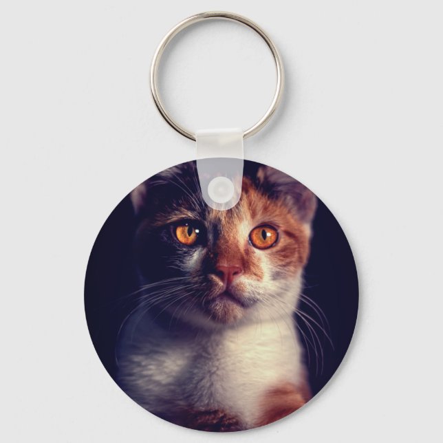 Chaveiro Carregar a sua fotografia personalizada de estimaç (Frente)