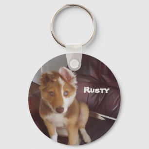 Chaveiro Carregar a sua fotografia personalizada de estimaç