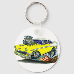 Chaveiro Carro 1956 amarelo de Chevy Belair