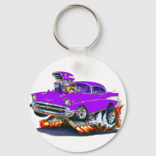 Chaveiro Carro 1957 do roxo de Chevy Belair