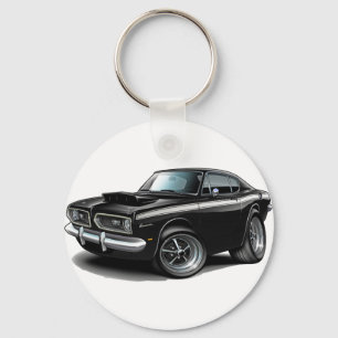 Chaveiro Carro 1967-69 Preto-Branco do Barracuda
