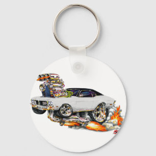 Chaveiro Carro 1970-72 do branco de Buick GS