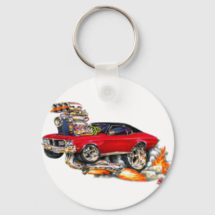 Chaveiro Carro 1970-72 do vermelho de Buick GS