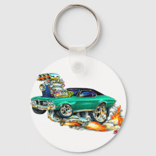 Chaveiro Carro 1970-72 verde de Buick GS