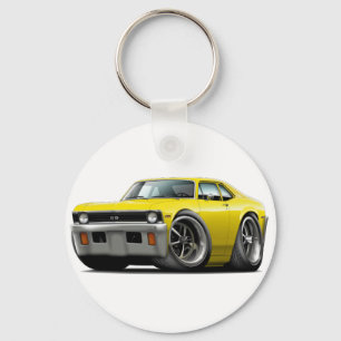 Chaveiro Carro 1971-72 amarelo da nova