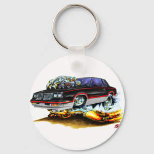 Chaveiro Carro 1984-88 Preto-Cinzento dos velhos de Hurst