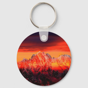 Chaveiro Carro a cabo do France Mont Blanc