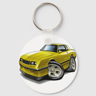 Chaveiro Carro amarelo de Monte 1983-88 - de Carlo