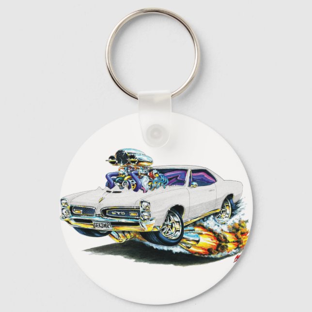 Chaveiro Carro Branco GTO 1966-67 (Frente)