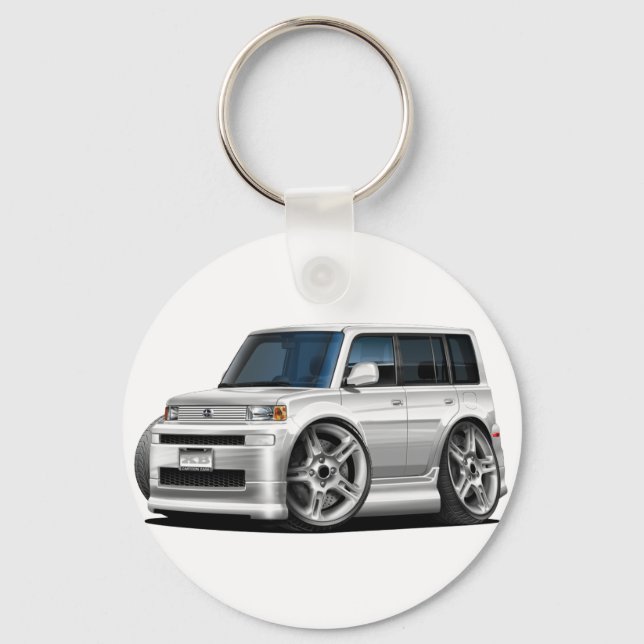 Chaveiro Carro Branco Scion XB (Frente)
