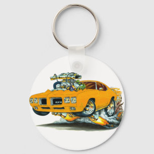 Chaveiro Carro da laranja de 1970 GTO