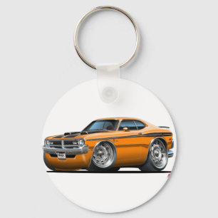 Chaveiro Carro da laranja do demónio de Dodge