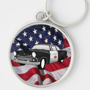 Chaveiro Carro da Polícia dos Estados Unidos da América 59