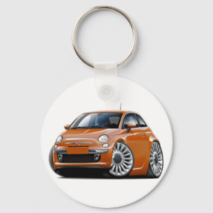 Chaveiro Carro de cobre de Fiat 500